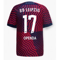 Camisa de Futebol RB Leipzig Lois Openda #17 Equipamento Secundário 2023-24 Manga Curta